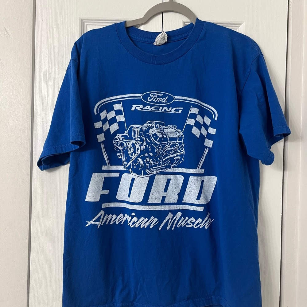 Ford American Muscle Blue T-Shirt